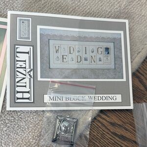 Purse and wedding cross stitch patterns and charms